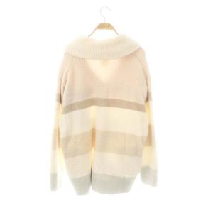 gelato pique × ピーナッツ PEANUTS スヌーピー ボーダーショールカーディガン ルームウェア F マルチカラー