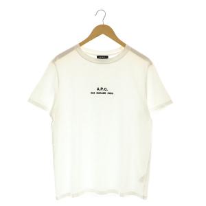 ロゴ Tシャツ カットソー 半袖 M 白 ホワイト /AT OS