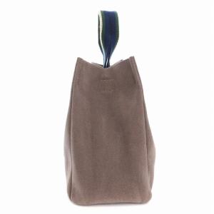 VIOLA d'ORO ハンドバッグ ショルダー 2WAY スエード調 茶 ブラウン /AE