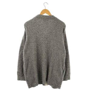 GELATO PIQUE HOMME メランジホットモコカーディガン ニット 長袖 L ネイビー /HK OS