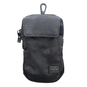 吉田カバン DARKFOREST ポーチ タクティカル カモフラ柄 ロゴ 黒 ブラック 659-05151