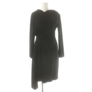 ロングスリーブ ワンピース 36 黒 /MI OS