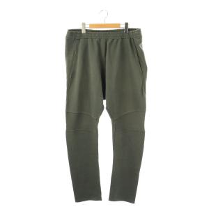 コットン イージーパンツ スウェットパンツ XXL カーキ /AT OS