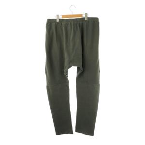 BALMAIN コットン イージーパンツ スウェットパンツ XXL カーキ /AT OS