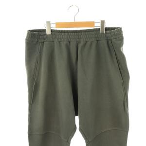 BALMAIN コットン イージーパンツ スウェットパンツ XXL カーキ /AT OS