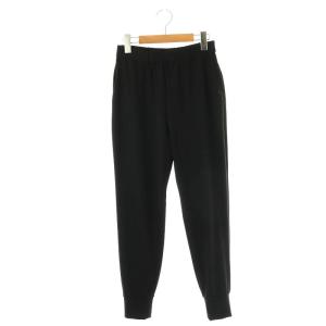トリアセハイテンションジョガーパンツ イージー 1 黒 ブラック /AT OS