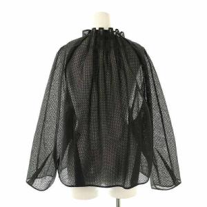 ADORE 23SS アバカスメッシュジャケット ブルゾン 38 ブラック /DF OS