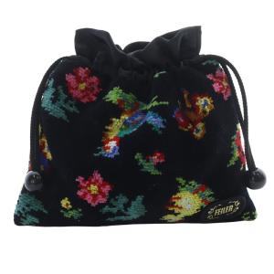 ハイジ ミニポーチ ロゴ 黒 ブラック /SR31