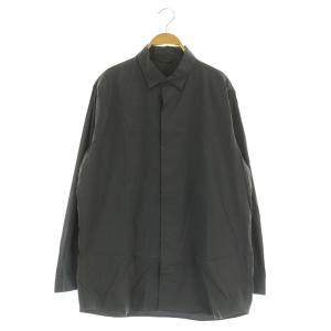 KEYBOARD SHIRT キーボードシャツ ドレスシャツ 長袖 ストレッチ グレー /MY OS SH