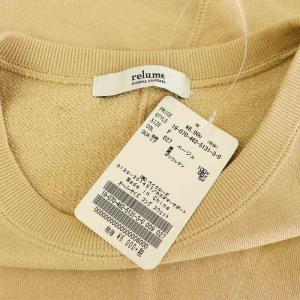 JOURNAL STANDARD relume オーバーサイズロングスウェット トレーナー 長袖 F ベージュ /MY OS