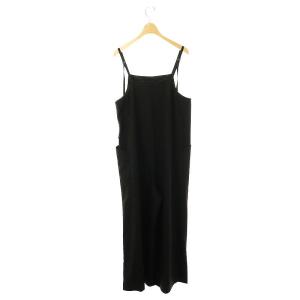 JOURNAL STANDARD relume 24SS TR/ストレッチサロペット パンツ F ブラック /HK OS