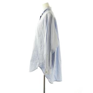 Spick&Span バックギャザーオックスシャツ 長袖 F ライトブルー /HK OS