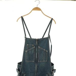 JOHNBULL ドゥーズィエムクラス別注 フレンチサロペット デニム L ブルー /HK OS