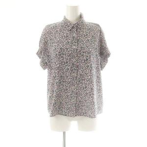 ショートスリーブ 花柄 ブラウス 36 マルチカラー /DF OS