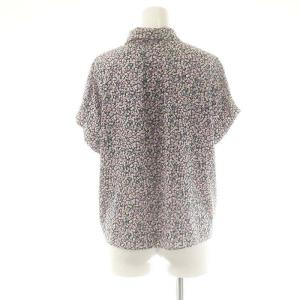 MACKINTOSH PHILOSOPHY MACKINTOSHPHILOSOPHY ショートスリーブ 花柄 ブラウス 36 マルチカラー /DF OS