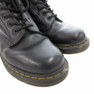 Dr.Martens 8ホール ショートブーツ シューズ レザー 厚底 UK5 25.0cm 黒 ブラック 10072 /HO