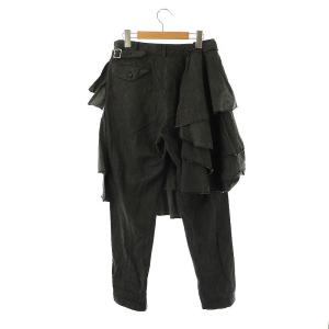 COMME des GARCONS COMME des GARCONS AD2014 ドッキングスカート パンツ S ブラック RO-P010 /HK OS