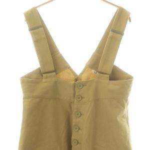 LIMI feu オーバーオール パンツ S ベージュ /HK OS