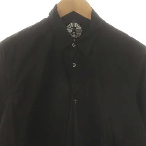ANREALAGE 変形 長袖シャツ デザイン 46 ブラック /ES OS