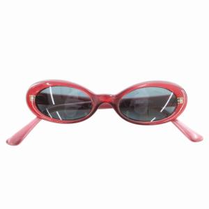 Malibu サングラス アイウェア オーバル 赤 レッド /HO AA