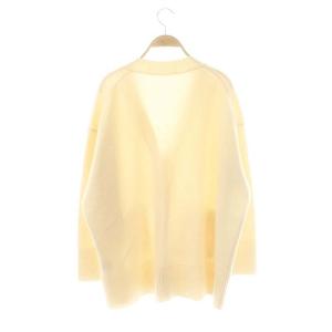 Diagram GRACE CONTINENTAL ウール Vネック カーディガン ニット 36 アイボリー /CX OS