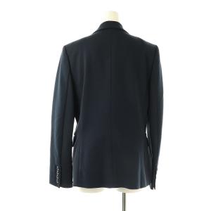 DKNY セットアップ スーツ ウール テーラードジャケット ストレートパンツ 6 紺 /MI OS