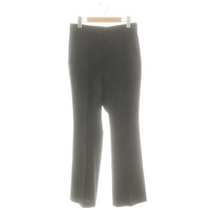 24SS サイドベンツスリムパンツ スラックス 38 ブラック /ES OS