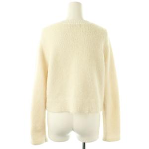 Apuweiser-riche 24SS キラふわ金釦カーディガン ニット クルーネック 2 アイボリー /AT OS