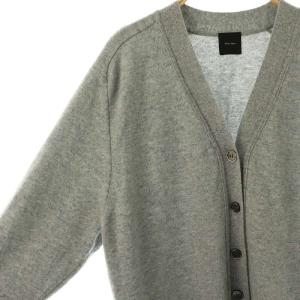 Spick&Span 24AW カシミヤ Vネックカーディガン ニット 長袖 グレー /AT OS