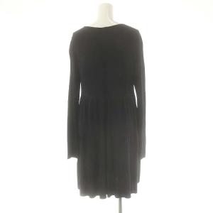 Max Mara ニットチュニックワンピース ミニ 長袖 S 紺 ネイビー /AT OS