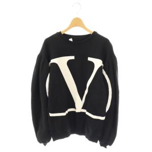 Vロゴ バルーンスリーブ プルオーバー XS ブラック