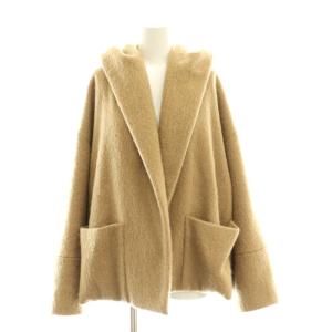 SHAGGY HOODIECOAT 36 ブラウン