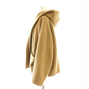 Plage SHAGGY HOODIECOAT 36 ブラウン