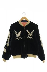 東洋エンタープライズ TOYO ENTERPRISE リバーシブル 別珍 アラスカ スーベニアジャケット M ブラック