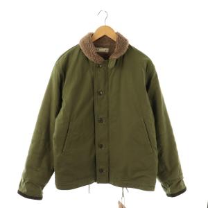 Type N-1 COTTON SATIN VERSION デッキジャケット 40 カーキ