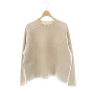 24AW MORBI JAY ウールカシミヤニット セーター 長袖 38 ライトグレー /DO OS