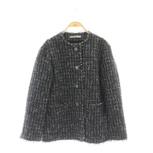 25SS Noma Tweed Molly ツイードジャケット 36 ブラック