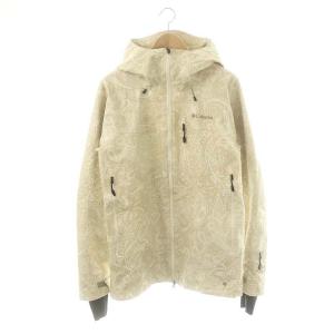 ペイズリー柄 マウンテンパーカー ジップアップ M ベージュ PM3041 /HK OS