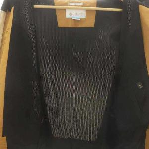 Columbia ペイズリー柄 マウンテンパーカー ジップアップ M ベージュ PM3041 /HK OS