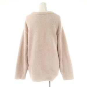 gelato pique 23AW セットアップ パウダーロゴジャガードプルオーバー&2ボーダーロングパンツ 部屋着 ルームウェア