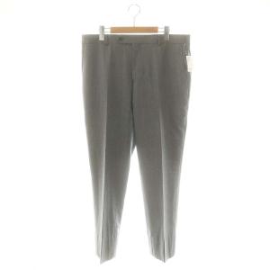 パンツ スラックス テーパード ジッパーフライ ウール 35 グレー /NR OS