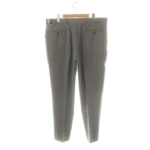 Brooks Brothers パンツ スラックス テーパード ジッパーフライ ウール 35 グレー /NR OS
