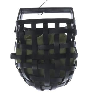 スカラップスエード巾着バッグ 赤 レッド（2023/08/28買取） - LUDLOW