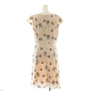 TOCCA ANEMONE FLOWER ドレス ワンピース ひざ丈 6 ピンク /AQ OS