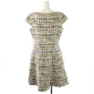 TOCCA COCO ドレス ワンピース ミモレ ロング 半袖 6 白 ホワイト /AT OS