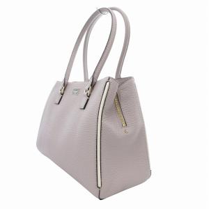 kate spade new york トートバッグ ショルダー 肩掛け 手提げ レザー ロゴ グレー /FF