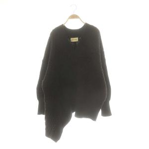 カレンソロジー Curensology アシンメトリーケーブルウール カレンソロジー Curensology アシンメトリーケーブルウール