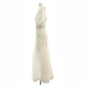 SNIDEL 23SS Sustainaフロントジップシャツワンピース 1 白 /MI OS