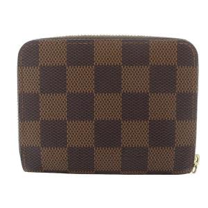 LOUIS VUITTON ダミエ ジッピー・コイン パース ブラウン N63070