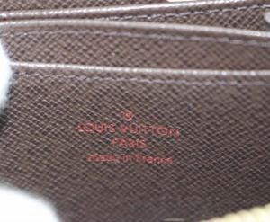 LOUIS VUITTON ダミエ ジッピー・コイン パース ブラウン N63070